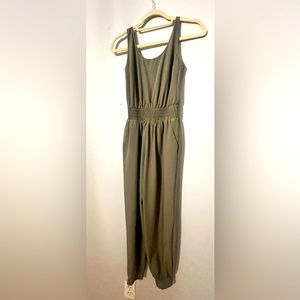 Olive green jumpsuit